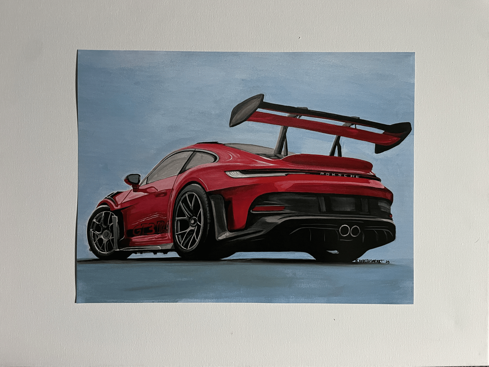 Red Porsche GT3 RS | Photo Print